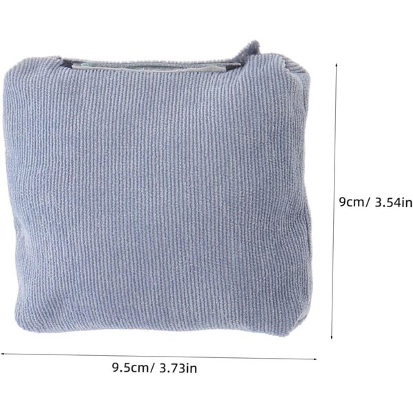 Copertura per Divano Miniature Dollhouse VICASKY in Tessuto Blu Elegante