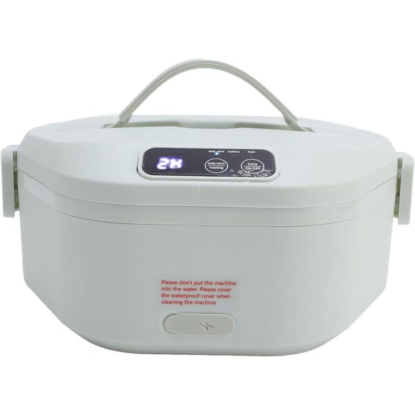 Lunch Box Elettrico Ricaricabile RIZGHWOY con Fodera in Porcellana e Batteria 16000mAh