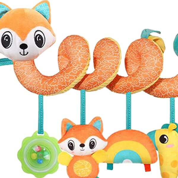 Sensorisches Spielzeug für Autositze für Kinder im Alter von 0–3 Jahren, taktile und auditive Aktivitäten