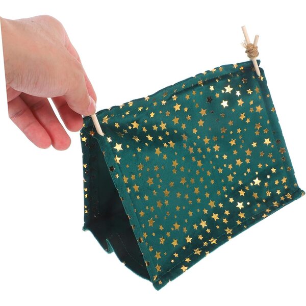 VICASKY Miniatura in Legno e Poliestere per Casa delle Bambole 20x15x12 cm Verde