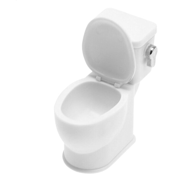Puppenhaus-Miniaturtoilette mit Soundfunktion und realistischen Details