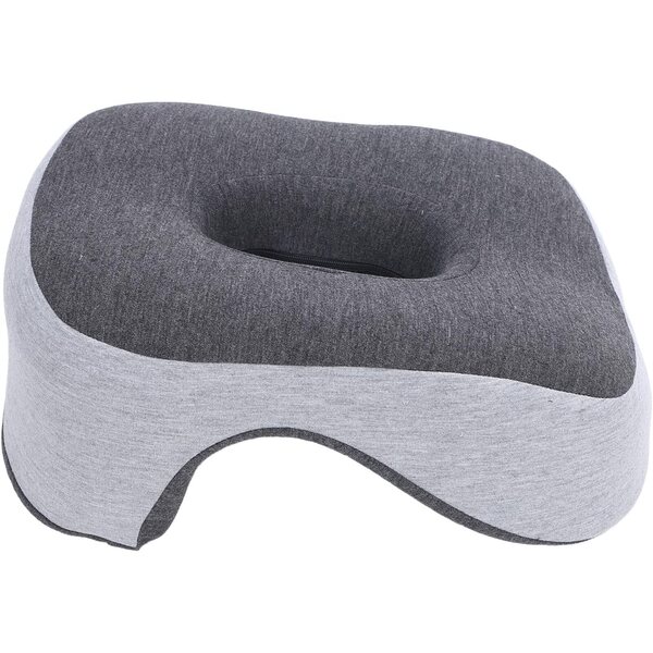Ergonomisches Nickerchenkissen aus Memory-Schaum von Syrisora – hohles Design und zarter Stoff