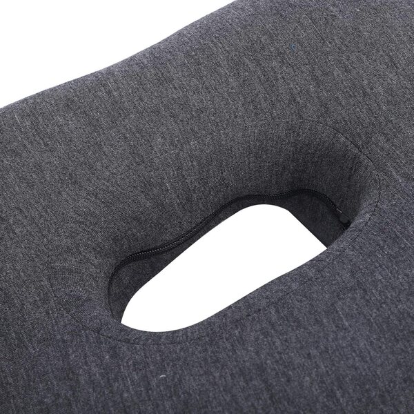 Ergonomisches Nickerchenkissen aus Memory-Schaum von Syrisora – hohles Design und zarter Stoff