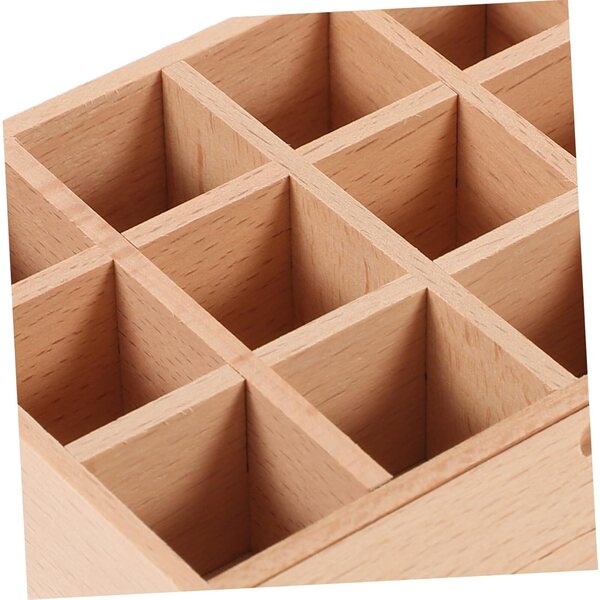 VICASKY Mini dekoratives Holzspielzeug für Minihaus, 9,7 x 9,3 x 2,8 cm