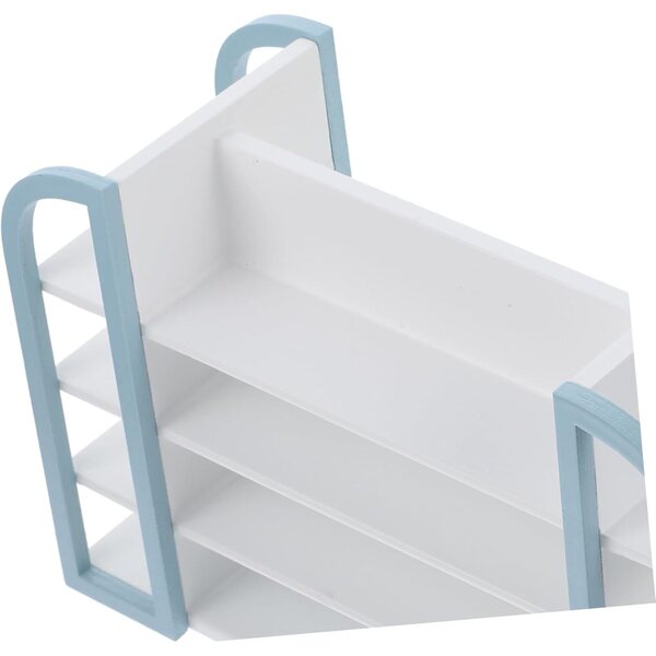 VICASKY Mini Supermercato in Legno per Casa delle Bambole Scala 1:12
