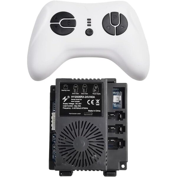 24V 40A Empfänger und Fernbedienung für Kinder-Elektroautos HY2005RX 2.4G
