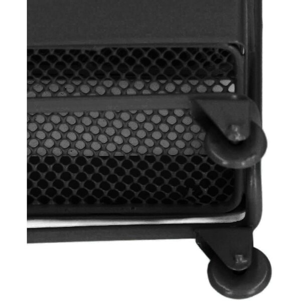 Gonetre Carrello Mobile in Metallo per Casa delle Bambole a 3 Livelli con Ruote