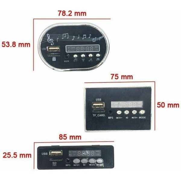 12V-Elektroauto für Kinder mit USB-Musikplayer und MP3-kompatiblem Audiochip