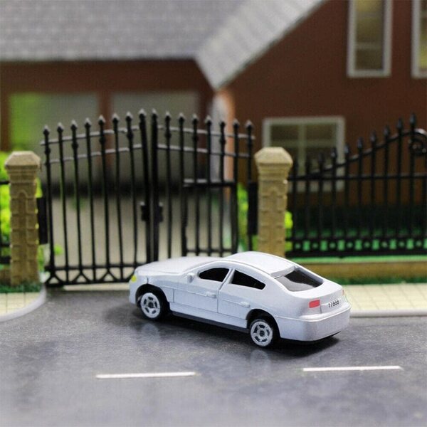 Set mit 10 Automodellen im Maßstab 1:75 TTETTZ – farbige Kunststoffminiaturen