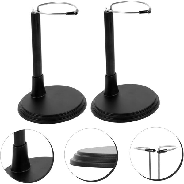KOMBIUDA 2 Stück Ständer für Puppen 14–20 cm – tragbar, robust und stabil