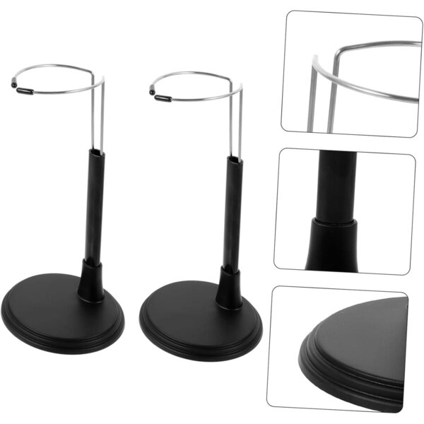 KOMBIUDA 2 Stück Ständer für Puppen 14–20 cm – tragbar, robust und stabil