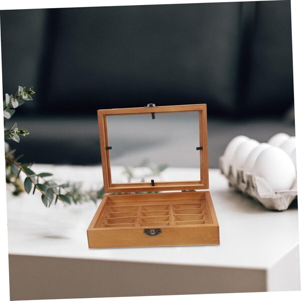 VICASKY Miniatur-Holzregal für Puppenhäuser und platzsparende Einrichtung