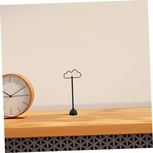 VICASKY Armadio Miniatura in Ferro Nero per Casa delle Bambole, Appendia-cappelli e Rack Versatile