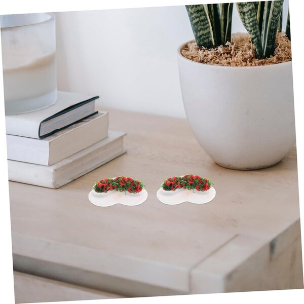 Garneck Mini-Wohnzimmer-Set, 10-teilig, für Puppenhäuser und DIY-Dekorationen
