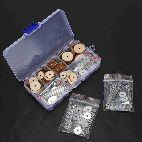 Giunti per Bambole Gonetre 50 Set con Scatola, Legno e Ferro Antiruggine