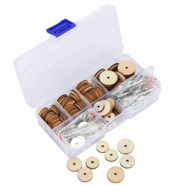 Giunti per Bambole Gonetre 50 Set con Scatola, Legno e Ferro Antiruggine