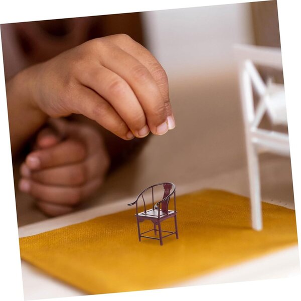 VICASKY Mini Mobili Cinesi in ABS Scala 1:25 per Casa delle Bambole e Progetti DIY