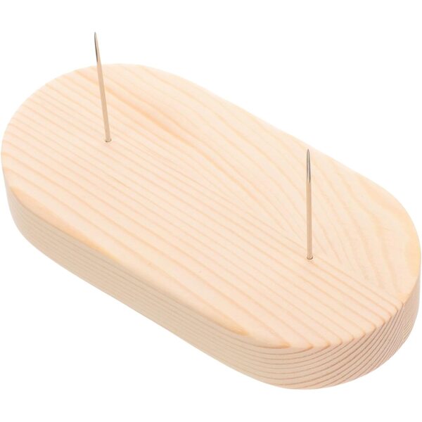 NUOBESTY 4 Supporti in Legno e Acciaio per Esposizione Bambole e Modellini
