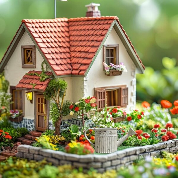 Annaffiatoio Miniatura in Lega ETUCYNG – Decorazione Retrò per Giardino e Scenografie