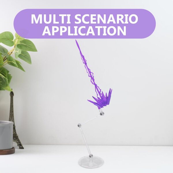 HEMOTON Supporto per Action Figure con Effetto Espositivo e Base Stabile in Plastica