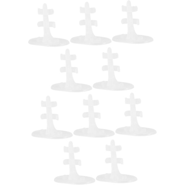 UPKOCH 10 Stück transparente Ständer für Sammelpuppen, schnelle und tragbare Montage