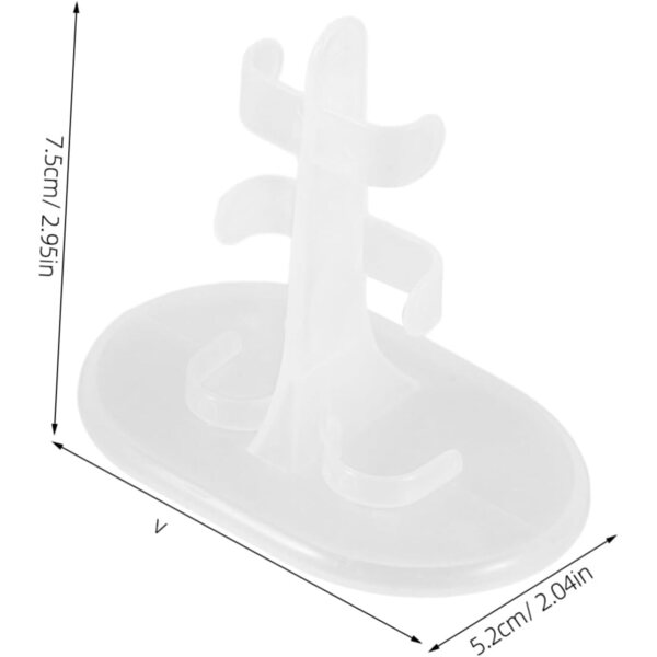 UPKOCH 10 Stück transparente Ständer für Sammelpuppen, schnelle und tragbare Montage