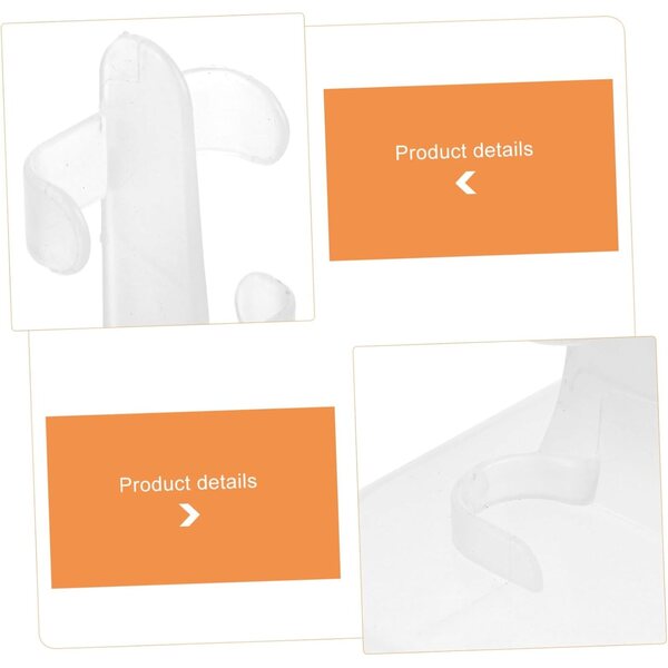 HEMOTON Supporto Trasparente per Bambole 3pz - Espositore Stabile e Regolabile in PP