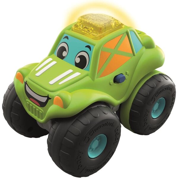 Clementoni Buggy Interattivo con Luci e Suoni - Gioco a Spinta Divertente per Bambini