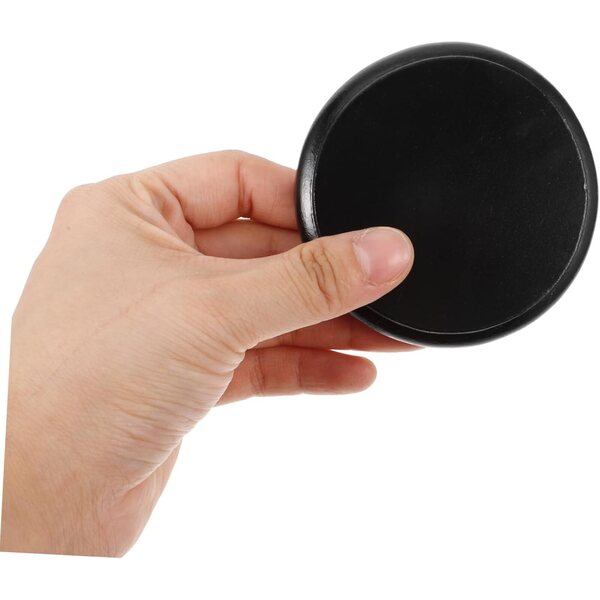 TOPBATHY 6 Basi Rotonde in Legno per Mini Bambole e Figurine - Resistenti e Eleganti