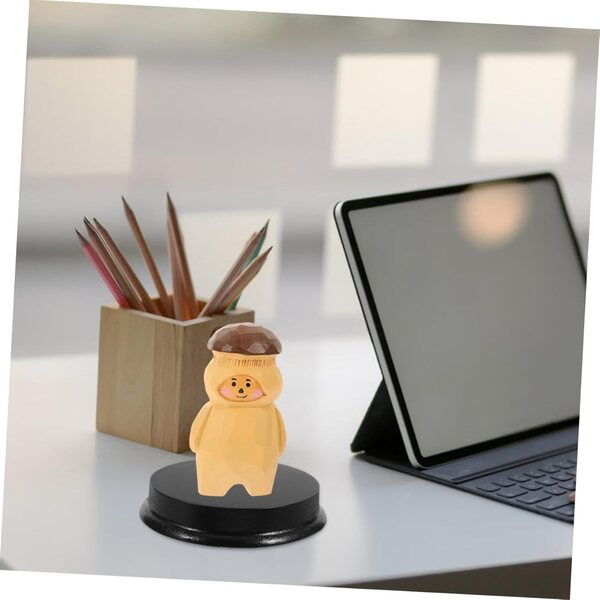 3pz Basi Circolari Nere in Legno per Miniature, Bambole e Action Figure | Supporti Eleganti