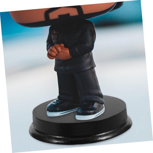 3pz Basi Circolari Nere in Legno per Miniature, Bambole e Action Figure | Supporti Eleganti