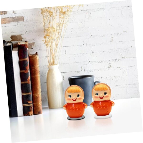 NUOBESTY Set 10 Basi Rotonde Acrilico Miniatura per Esposizione Bambole