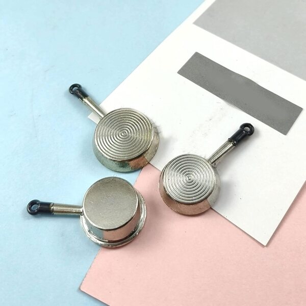 Set 15 Pezzi Mini Casseruola Casa delle Bambole 1:12 Accessori Cucina Fai da Te