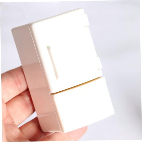 VICASKY Set 4pz Miniatura Frigorifero e Fornello per Casa delle Bambole Realistici