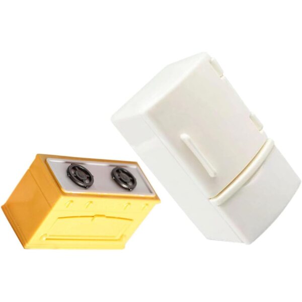 VICASKY Set 4pz Miniatura Frigorifero e Fornello per Casa delle Bambole Realistici