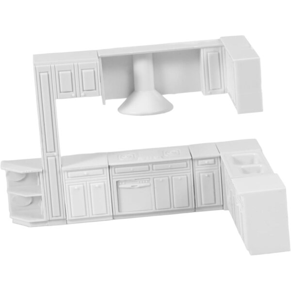 VICASKY 3 set mobili cucina miniatura per casa delle bambole, fornello e lavandino