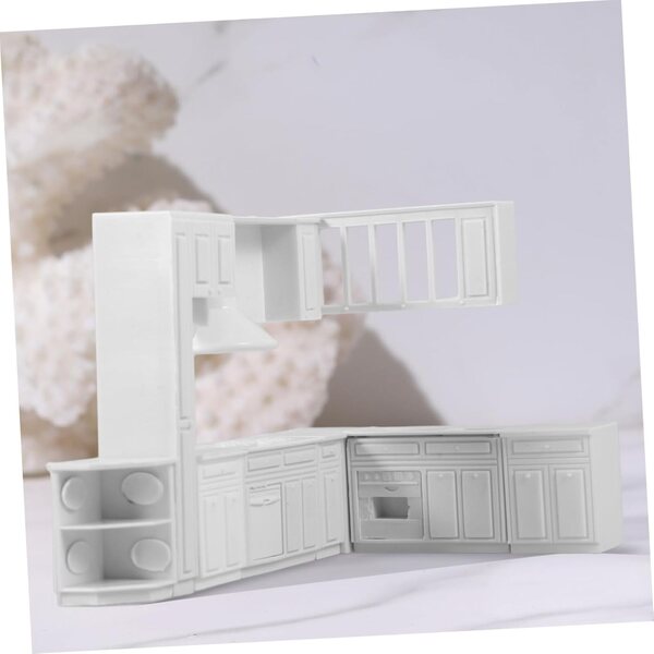 VICASKY 3 set mobili cucina miniatura per casa delle bambole, fornello e lavandino