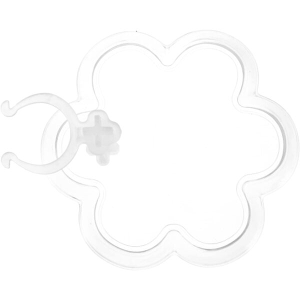 Base Trasparente per Bambola 10 Pezzi - Organizer Resistente e Pratico per Bambini