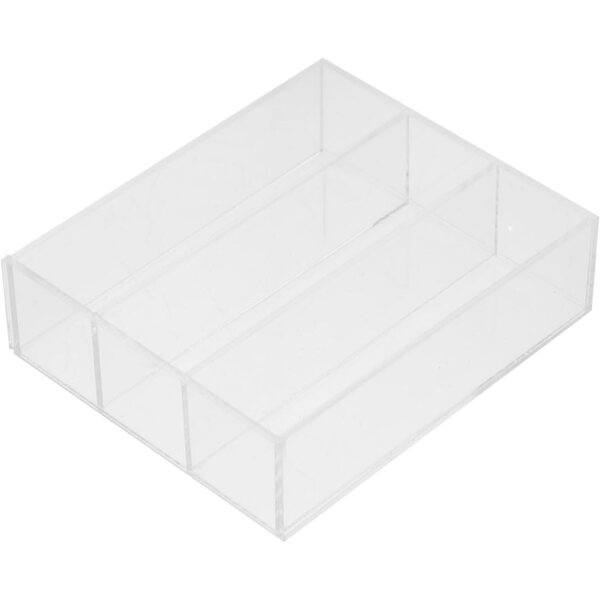 VICASKY Mini transparenter Kleiderschrank für Puppenhaus im Maßstab 1:6 und 1:12