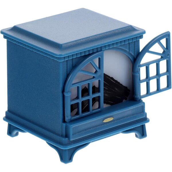 VICASKY Kunststoff-Miniatur für Puppenhaus, dekoratives Accessoire, dunkelblau