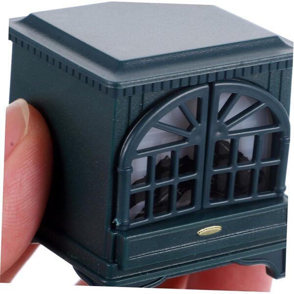 VICASKY Mini-Puppenhausmöbel aus Kunststoff, realistische Details, 1:12