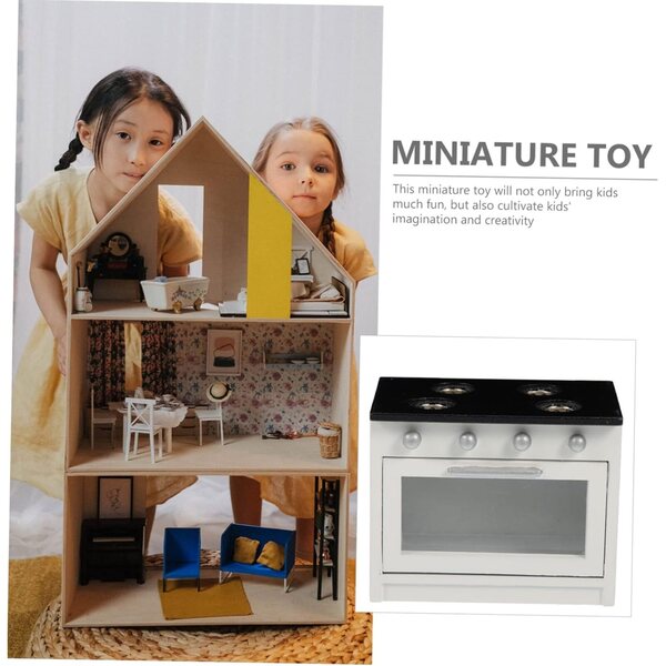 VICASKY Mobili Miniatura in Legno per Casa delle Bambole - Design Caldo e Dettagliato