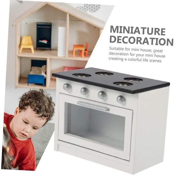 VICASKY Mobili Miniatura in Legno per Casa delle Bambole - Design Caldo e Dettagliato