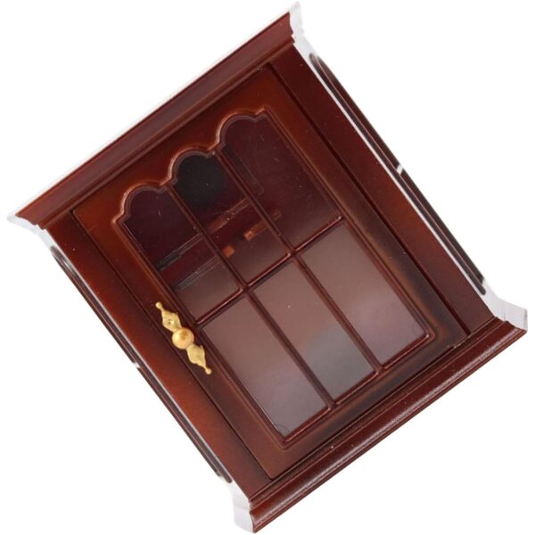 VICASKY Mini-Vintage-Wandgarderobe für Puppenhaus – realistisch und platzsparend
