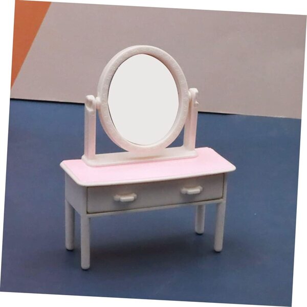 VICASKY Kit Casa delle Bambole Miniatura con Mobili in Legno e Accessori Decorativi
