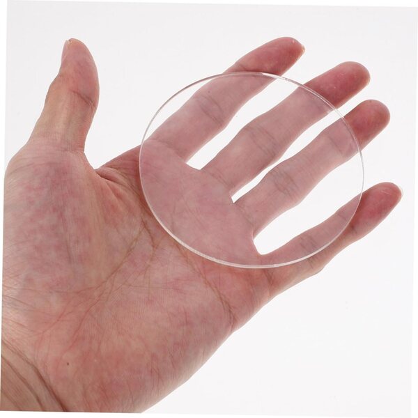 BESTonZON Basi in Miniatura Acrilico Rotonde 40 Pezzi di Varie Dimensioni per Figure