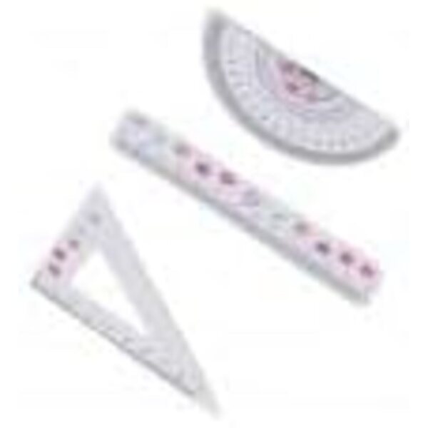 Set Righelli Miniatura per Case delle Bambole Scala 1:12 - Kit Accessori Scolastici