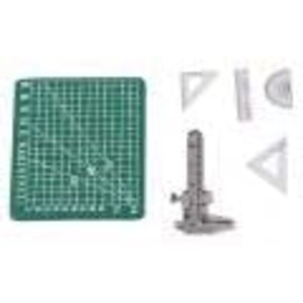 Set Righelli Miniatura per Case delle Bambole Scala 1:12 - Kit Accessori Scolastici