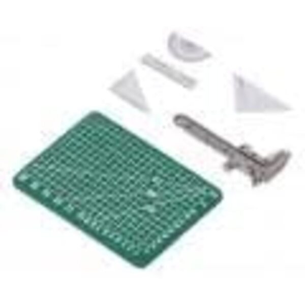 Set Righelli Miniatura per Case delle Bambole Scala 1:12 - Kit Accessori Scolastici