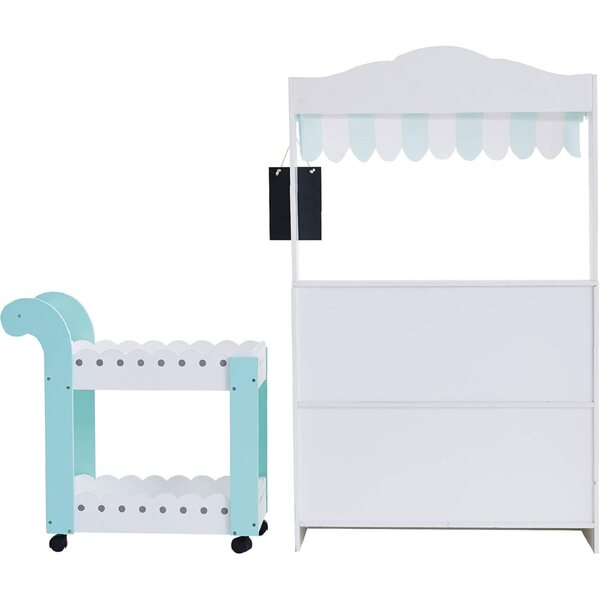 My Dream Panetteria dessert stand bianco e benzina con 18 dolcetti - Teamson Kids